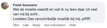 Reactie van Frank Goossens